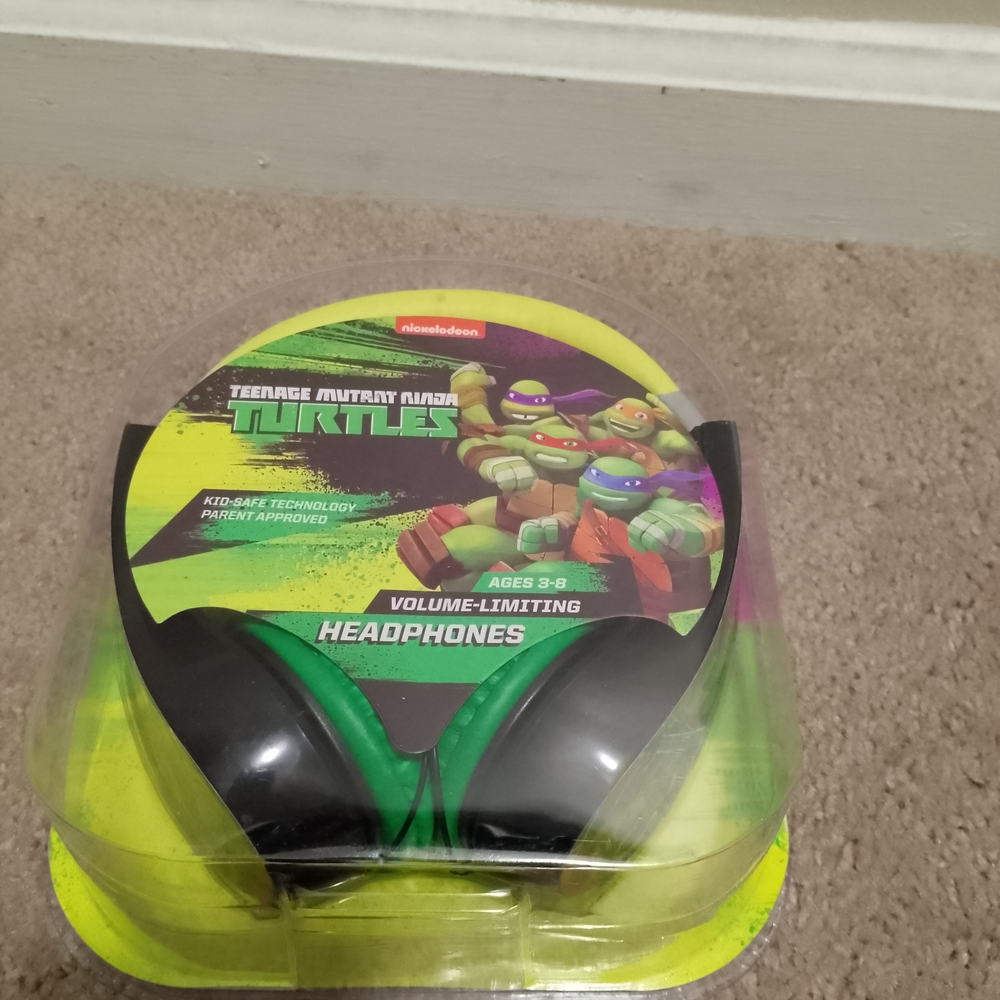 Teenage Mutant Ninja Turtles Headphones- New
